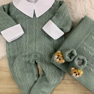 Conjunto Tricot Verde