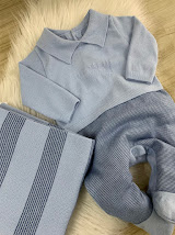 Saida maternidade azul