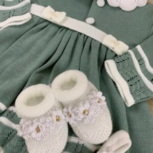 Saída maternidade verde erva doce