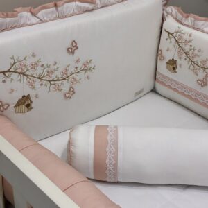 Kit Berço Rose gaiola